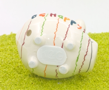 Sparschwein Be Happy ! 9 x 12,5 cm