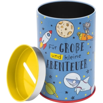 Spardose für Kinder Weltraum - Für große und kleine Abenteuer 9cm