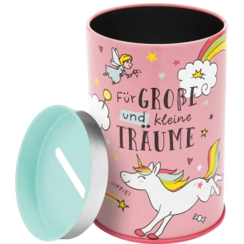 Spardose für Kinder Einhorn - Für große und kleine Träume 9cm