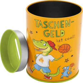 Spardose für Kinder Dino - Taschengeld ist cool ! 9cm