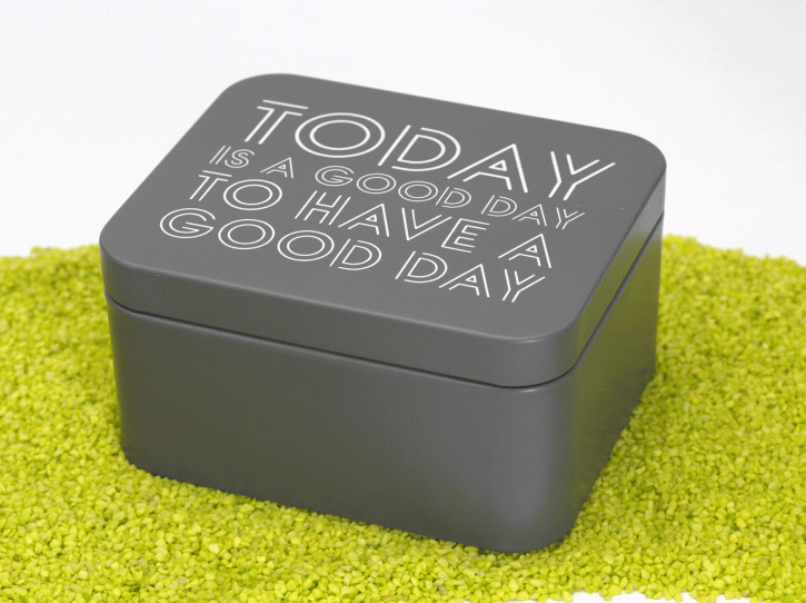 Geschenkbox Colour Splash - Good Day 12 x 10 x 6 cm