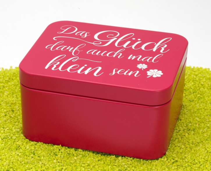Geschenkbox Colour Splash - Glück 12 x 10 x 6 cm