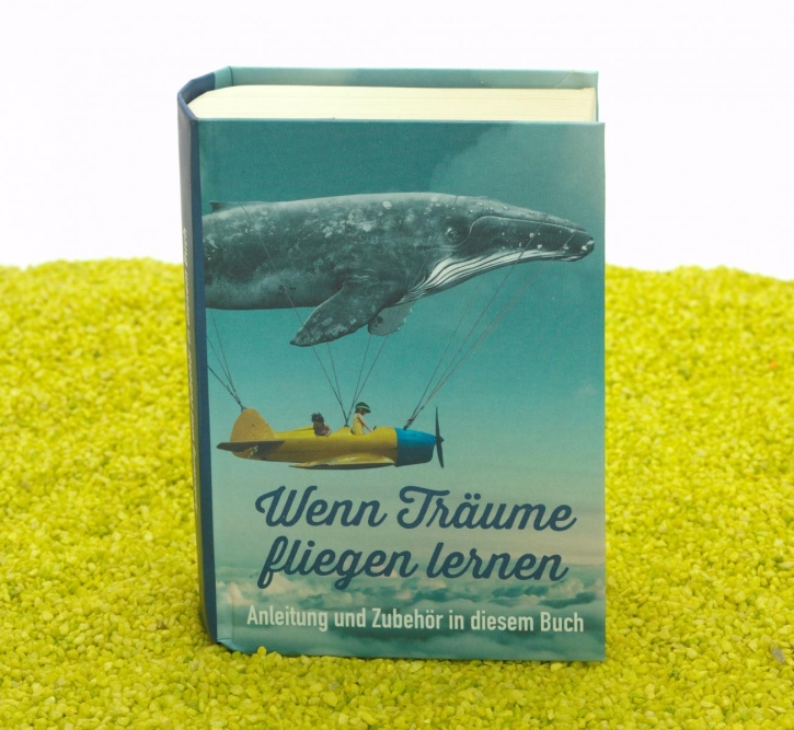 Geschenkschachtel Buch - Wenn Träume fliegen lernen